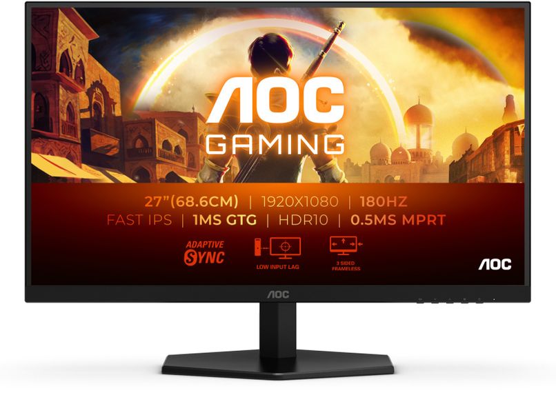 AOC 27G42E 27-inch gaming monitor – Full HD 180Hz IPS - Klick