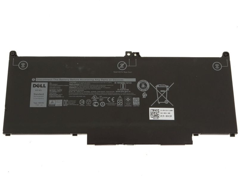 Vhbw Akku Für Dell 05VC2M, MXV9V – 7400 MAh, 7,6 V Li-Polymer Notebook-Akku