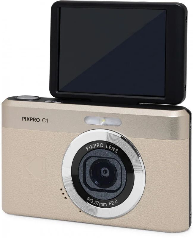 Kodak PixPro C1 Digital Camera – Beige Colour Finish - Klick