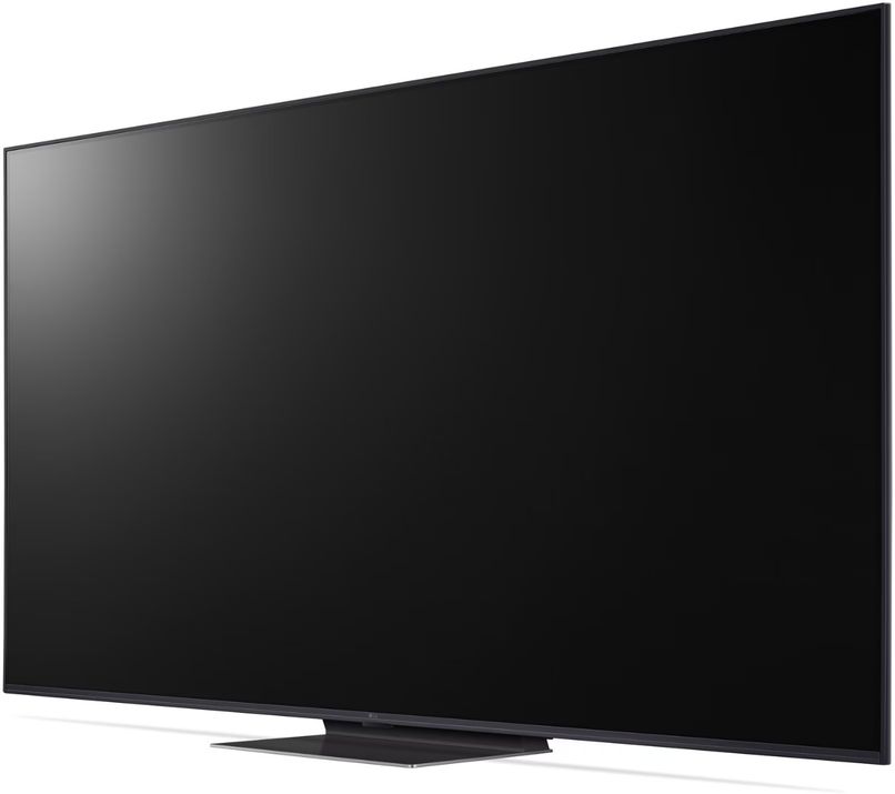 LG 65-tolline 4K Smart TV, mudel 65UT91003LA. Lameekraan minimalistliku disainiga ja peenikeste äärtega. Musta värvi.
