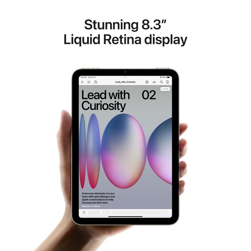 Apple iPad Mini A17 Pro 128GB Blue – Wi‑Fi + 5G Tablet - Klick