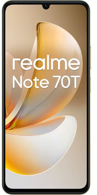 Realme Note 70T 4GB/128GB – 6000mAh, 90Hz display - Klick