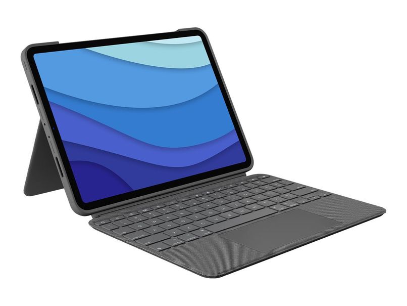 Klaviatuur LOGITECH Combo Touch Keyboard and folio case, Apple Smart
