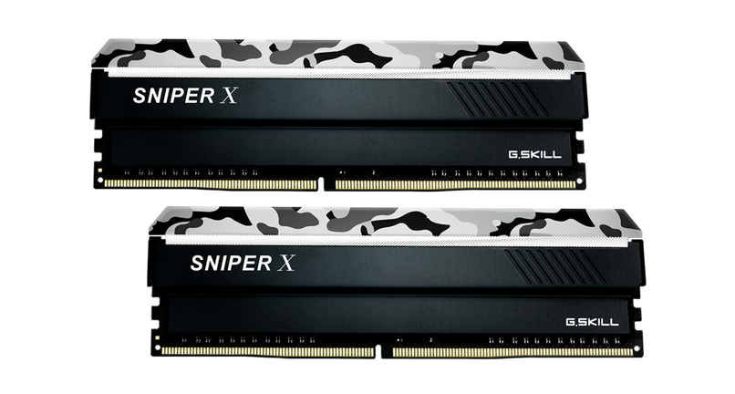 G.Skill Sniper X DDR4 16GB (2x8GB) – 3200MHz RAM kit - Klick