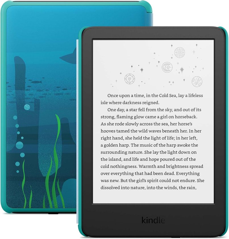 Kindle Kids 2024 11th Gen – 16GB e-reader Ocean Explorer - Klick