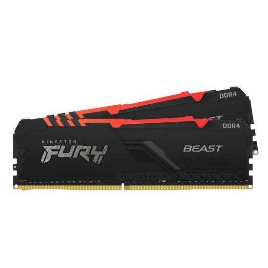 Kingston Fury Beast DDR4 16GB (2x8GB) – 3200MHz RAM - Klick