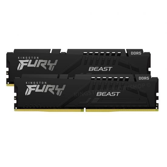 メモリー KINGSTON FURY DDR5 16GB (2x8GB) Kingston Fury Beast DDR5 2x8GB 5600MHz – 16GB RAM - Klick