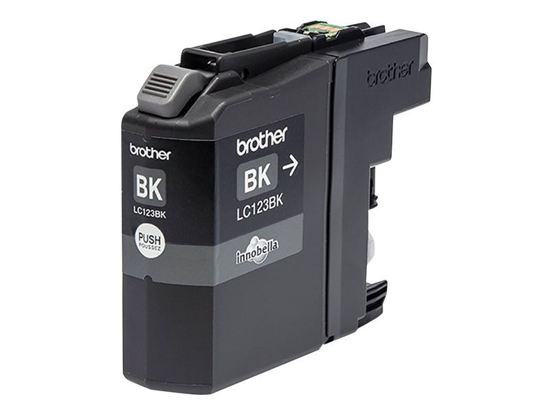 Brother printerikassett LC123BK, värvus must, mõõdud standardsele printerimudelile sobivad, ilma nähtavate kahjustusteta või kasutusjälgedeta.