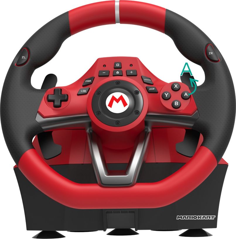 Rool Hori Nintendo Switch Mario Kart Racing Wheel Pro Deluxe - Klick e-pood