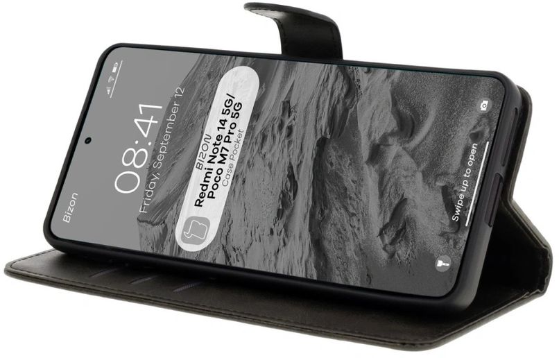 Bizon Wallet Case – Redmi Note 14 5G/Poco M7 Pro 5G - Klick