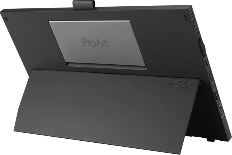 15.6-tolline ASUS ProArt PA169CDV Pen Display, must, puutepliiatsiga operatsioonisüsteem, reguleeritav alus, ereduse ja värvi täpsusega disain.
