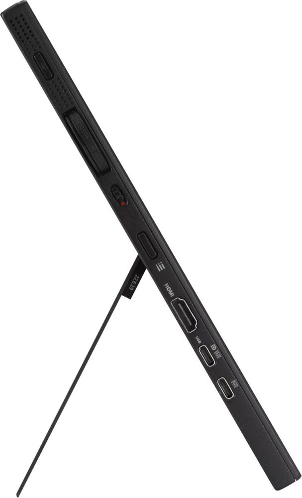 ASUS ProArt PA169CDV pliiatsiekraan, 15,6 tolli, külghaardega jalg, pordid küljel, must