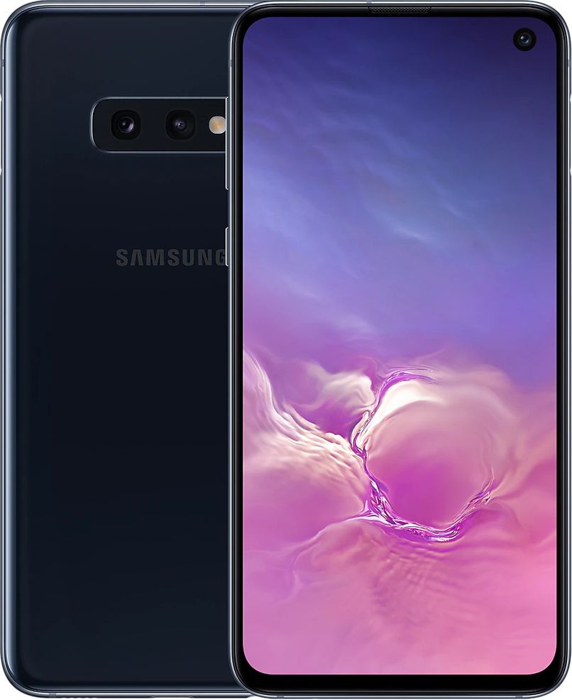 Nutitelefon Samsung Galaxy S10e 128GB, must - uue ringi - Klick e-pood