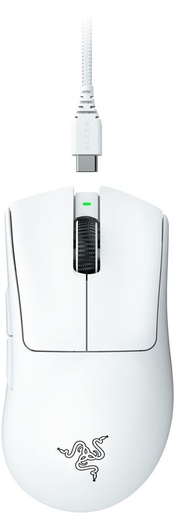 Razer DeathAdder V3 Pro White – 30K wireless mouse - Klick