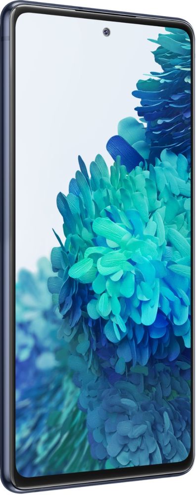 Nutitelefon Samsung Galaxy S20 FE 128GB, erksinine värv, 6.5-tolline Infinity-O ekraan. Moodne ja stiilne, sobib igapäevaseks kasutamiseks.