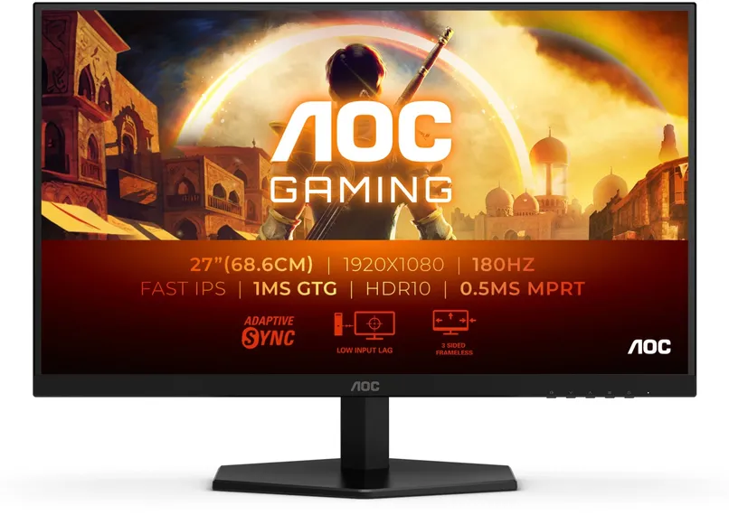 AOC 27G42E 27-inch gaming monitor – Full HD 180Hz IPS - Klick