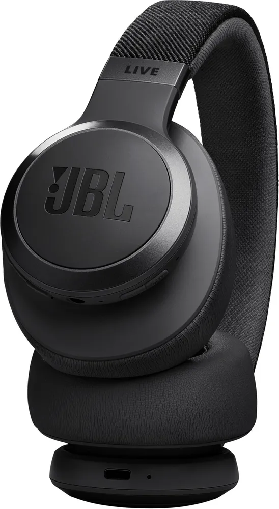 JBL Live 770NC – Black Over-Ear Bluetooth Headphones - Klick