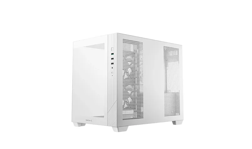 Deepcool CG330 3F WH – White Computer Case for PC Builds - Klick