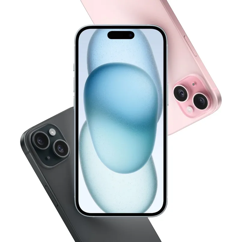 Apple iPhone 15 128GB Black – 48MP, USB-C, A16 Bionic - Klick