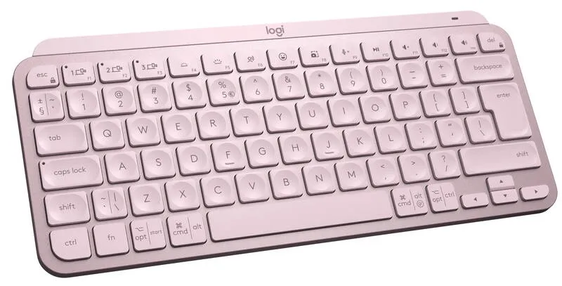 Logitech MX Keys Mini SWE Keyboard – Bluetooth, Pink - Klick