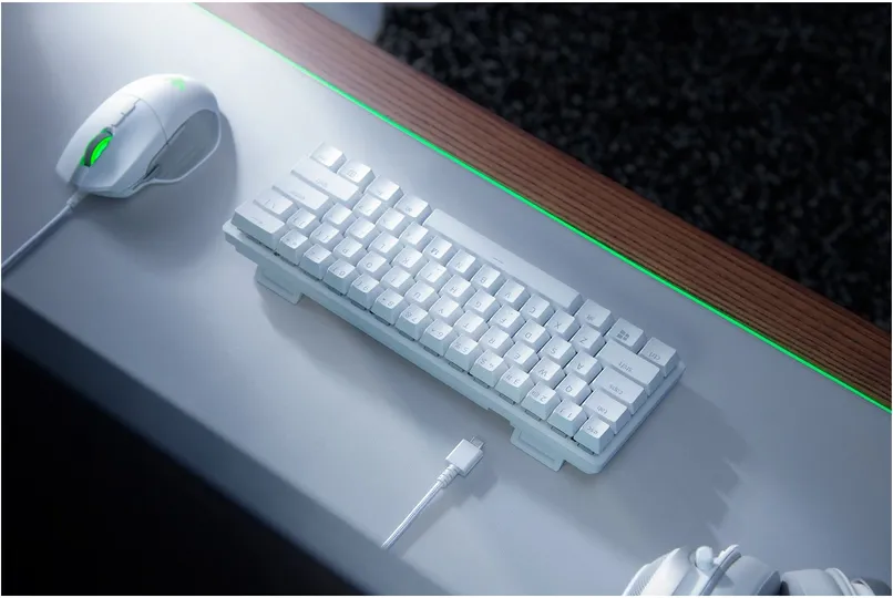 Razer Huntsman Mini 60% RU White – Optical RGB Keyboard - Klick